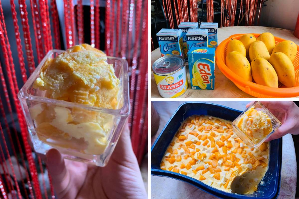 Sejukkan Tekak Dengan Homemade Mango Cheese Aiskrim