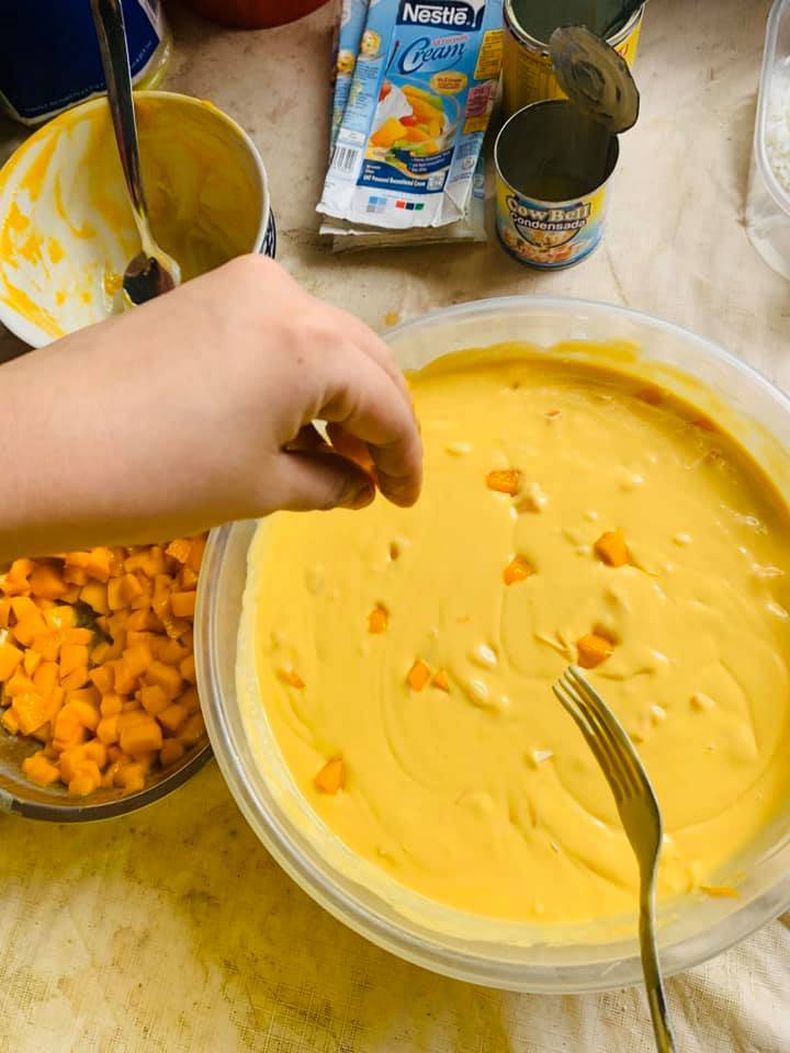 Sejukkan Tekak Dengan Homemade Mango Cheese Aiskrim