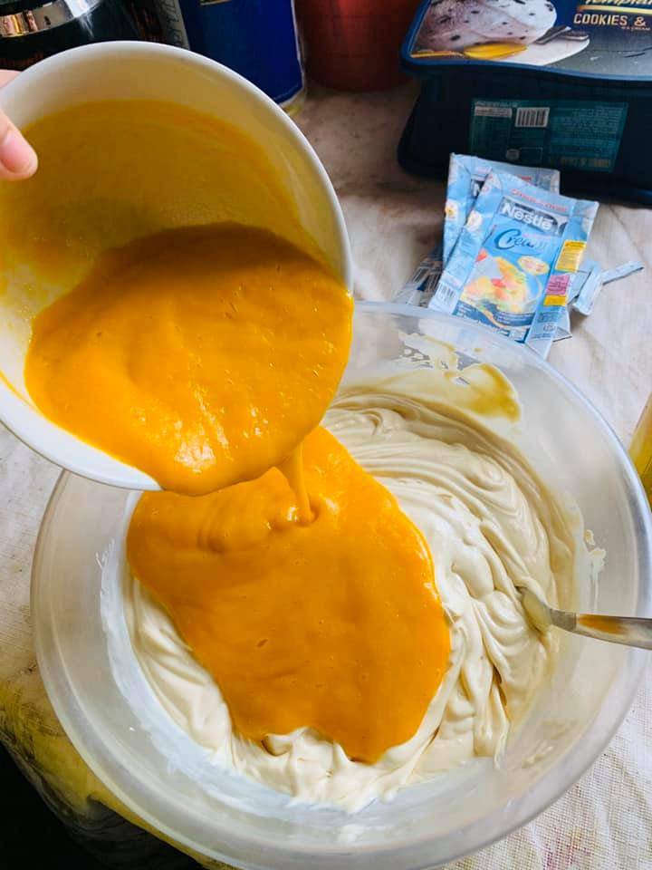 Sejukkan Tekak Dengan Homemade Mango Cheese Aiskrim