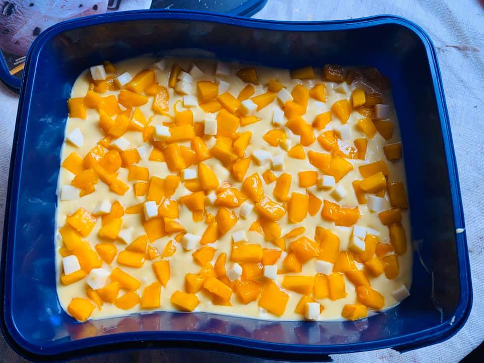 Sejukkan Tekak Dengan Homemade Mango Cheese Aiskrim