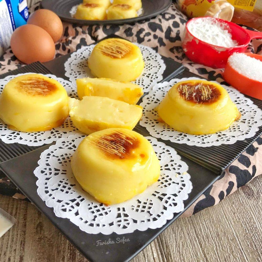 Baked Milk Cheese Pudding, Nyaman DiMakan Dingin