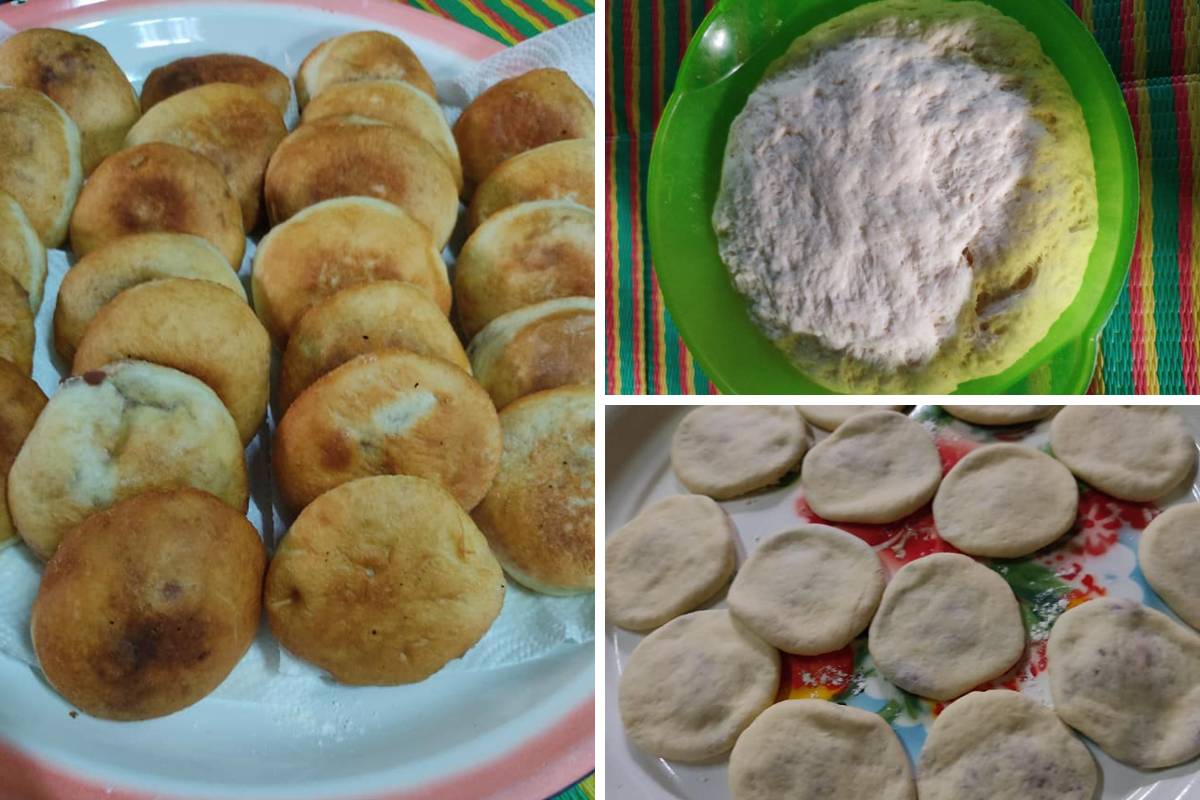 Resipi Pau Goreng Kacang Merah, Gebu Sampai Petang