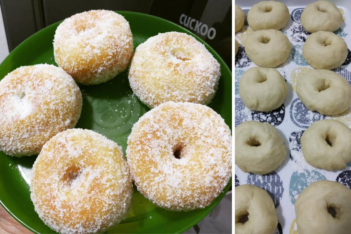 Cara Mudah Buat Donut Yang Gebu Gebas