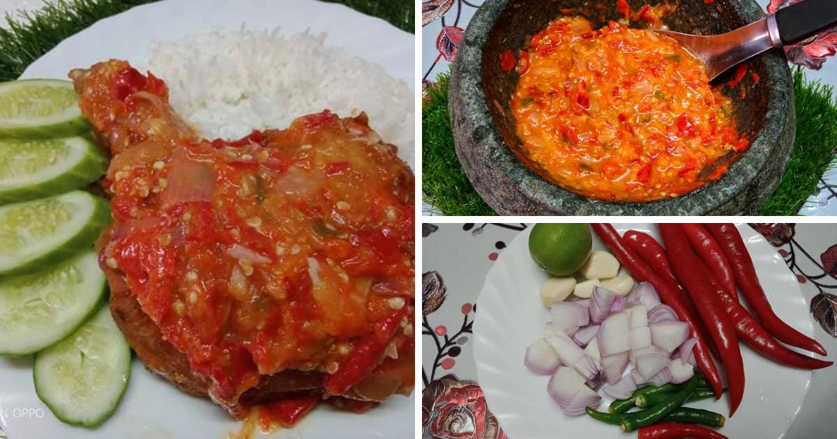 Sambal Ayam Geprek Sesuai Untuk Dimakan Seisi Keluarga