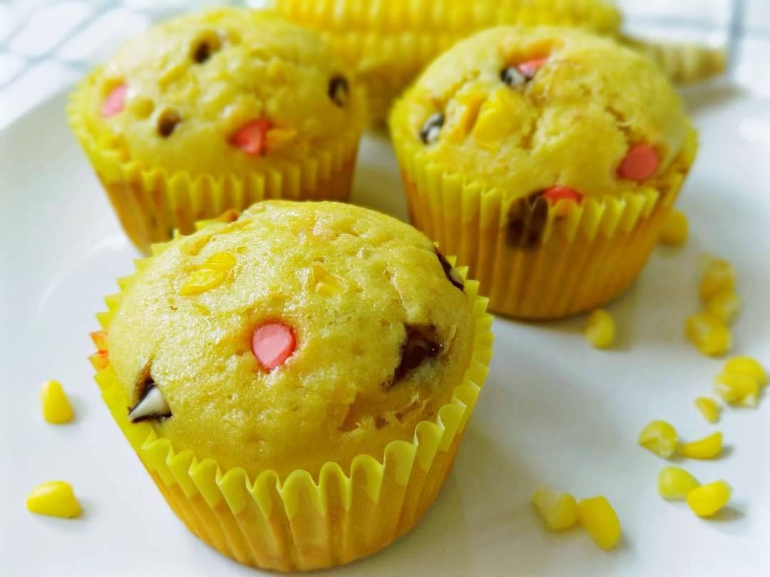 Resipi Membuat Muffin Jagung Lembut & Moist, Idea Jualan Secara Online