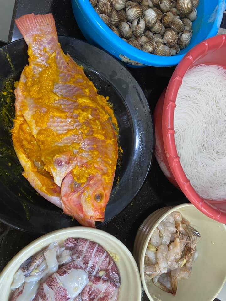 Resipi Miang Pla Pao Ikan Talapia &#038; Sos Hijau Thai Sedap