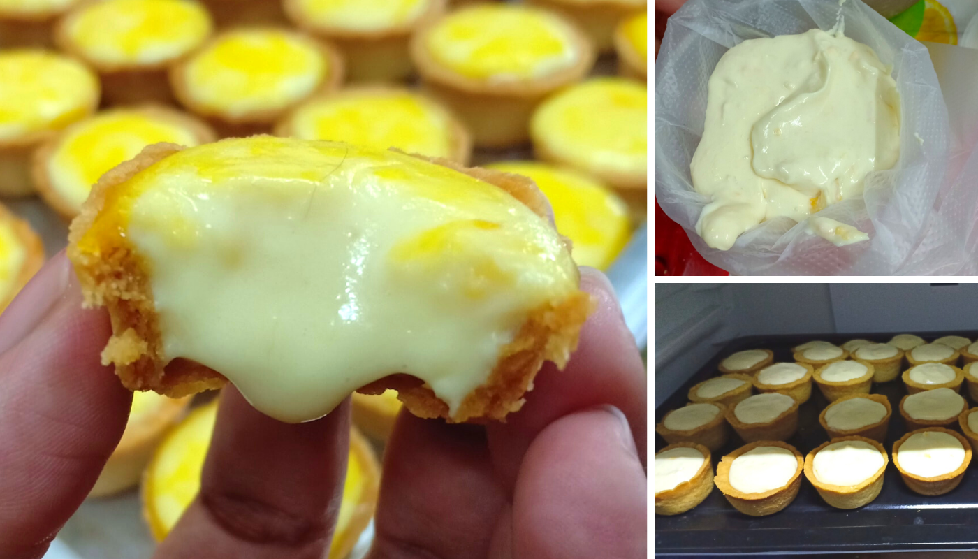 Resipi Hokkaido Baked Cheese Tart Yang Sedap &#038; Mudah