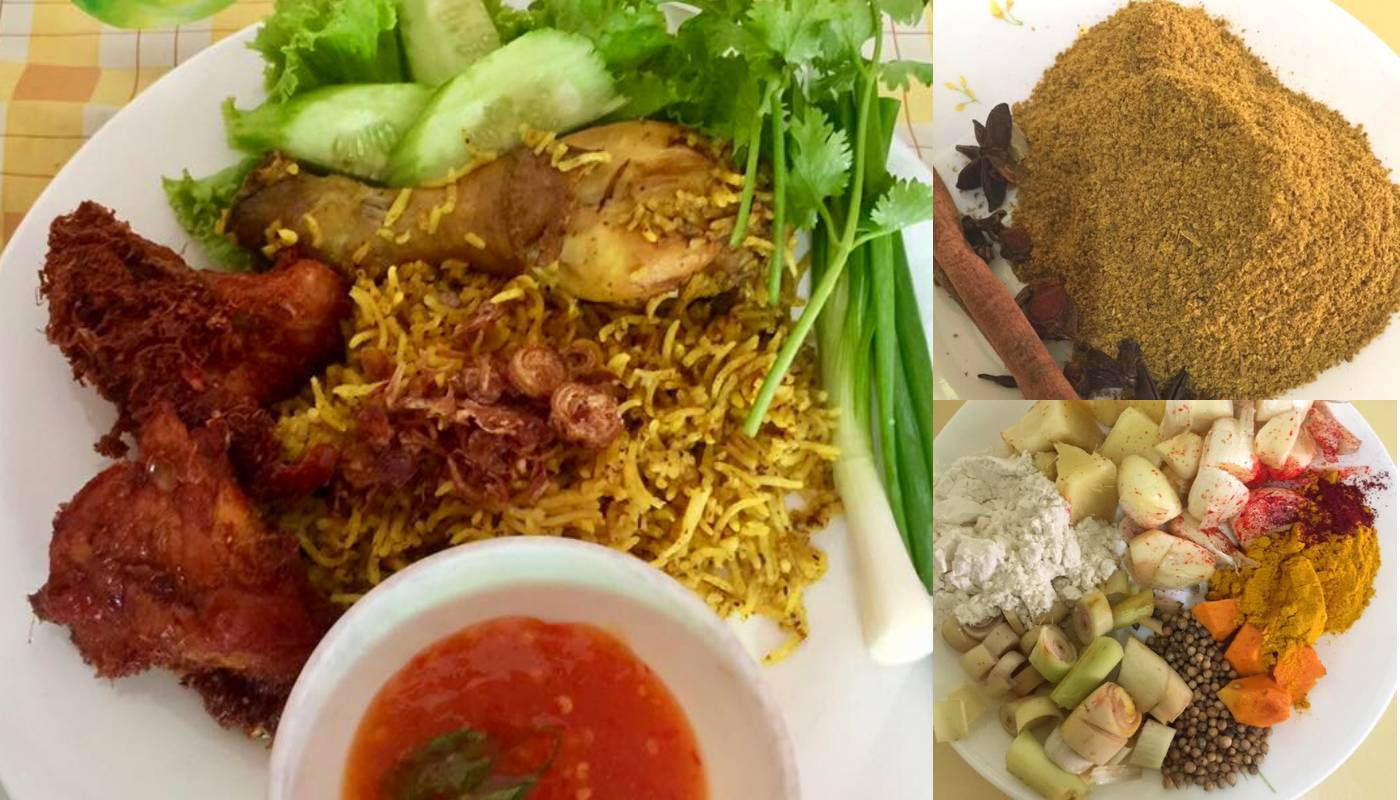 Cara Hasilkan Rempah Nasi Komok Homemade. Resipi Ori Dari Thailand