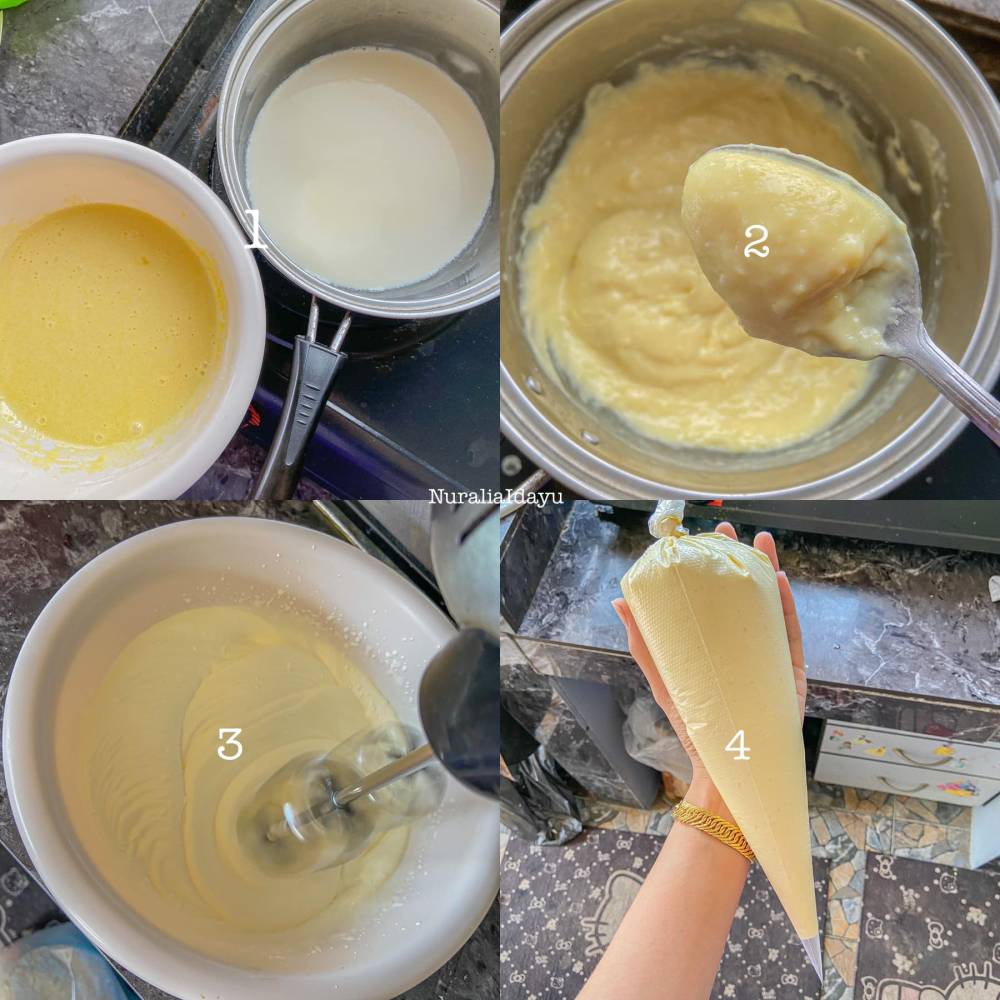 Cara Buat Creampuff Bersama Sos. Lembut & Gebu Memang Tak Cukup Satu