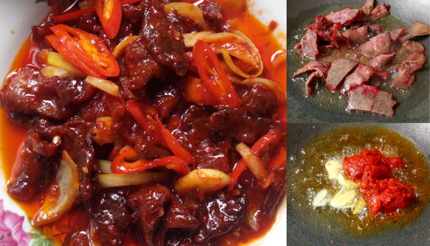 Senang Rupanya Masak Daging Merah Thai Yang Sedap Tanpa Guna Sos Labu