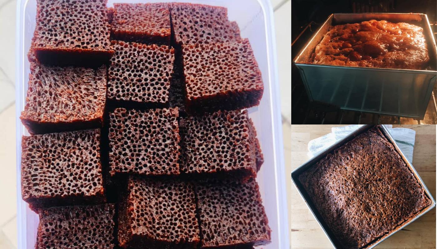 Nak Buat Kek Gula Hangus Bersarang Elok Tanpa Peram? Begini Caranya