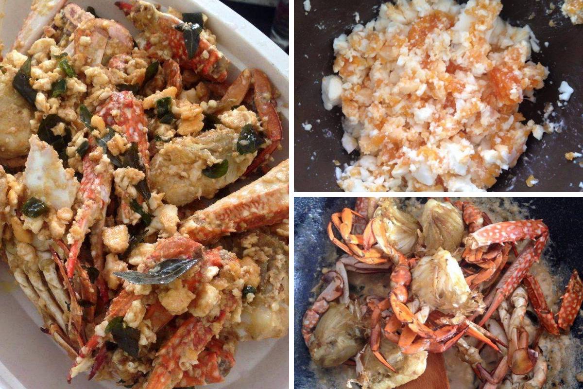 Cara Masak Ketam Goreng Telur Masin Yang Mudah & Sedap