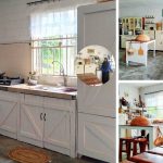 Dapur Farmhouse Pilihan Norpadilah. Guna Kayu Pallet dan Terpakai Jimat & Mampu Milik