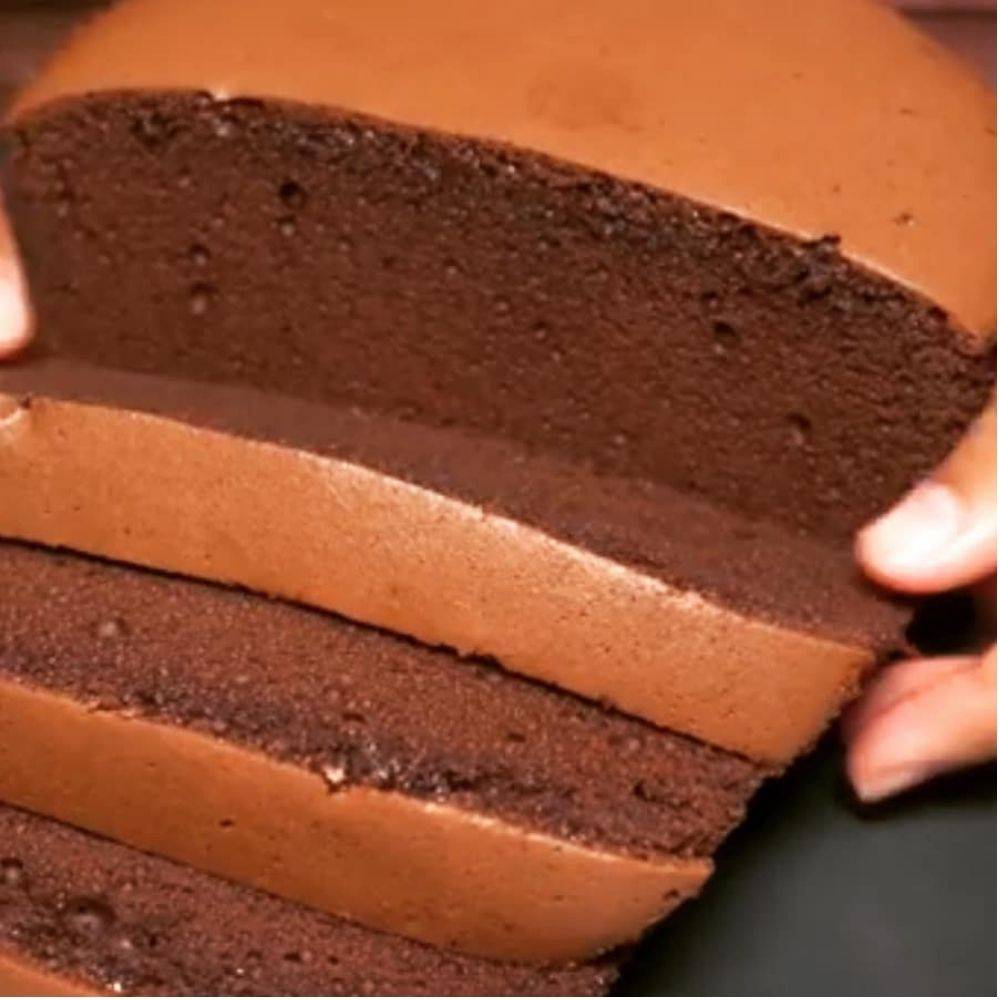 Gebu Macam Kapas, Sedap Betul Rasa Sponge Milky Chocolate Cake Ni