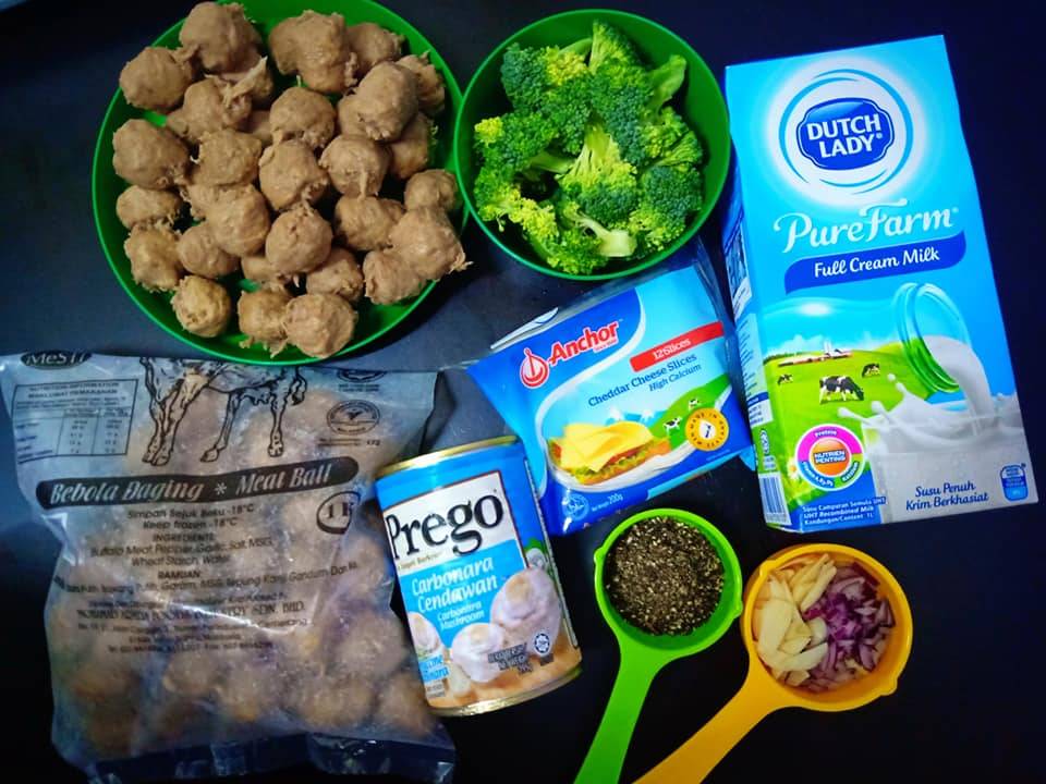 Resipi Baked Carbonara Cheese Meatball Yang Sedap & Menyelerakan. Patutlah ‘Share’ Lebih 100K!