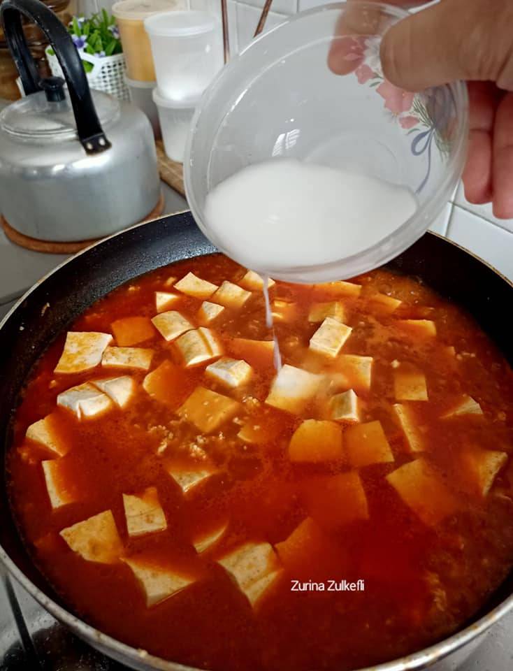 Resipi Mapo Tofu Berkuah Pedas Stail Masakan Cina Yang Enak