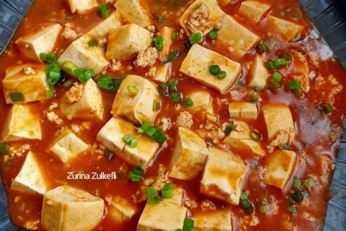 Resipi Mapo Tofu Berkuah Pedas Stail Masakan Cina Yang Enak