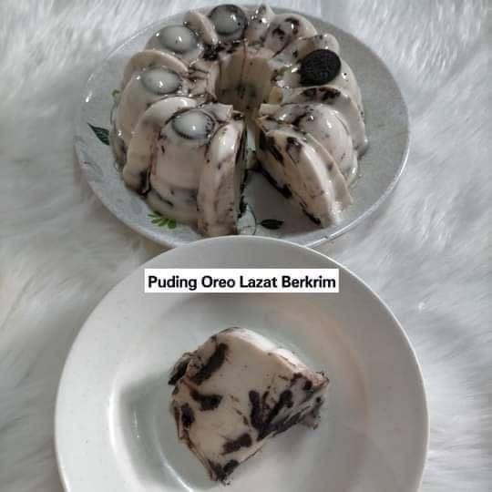 Nikmatnya Kalau Dapat Makan Puding Oreo Sejuk-Sejuk. Hanya Guna 4 Bahan!