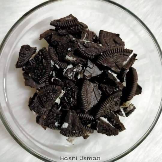 Nikmatnya Kalau Dapat Makan Puding Oreo Sejuk-Sejuk. Hanya Guna 4 Bahan!