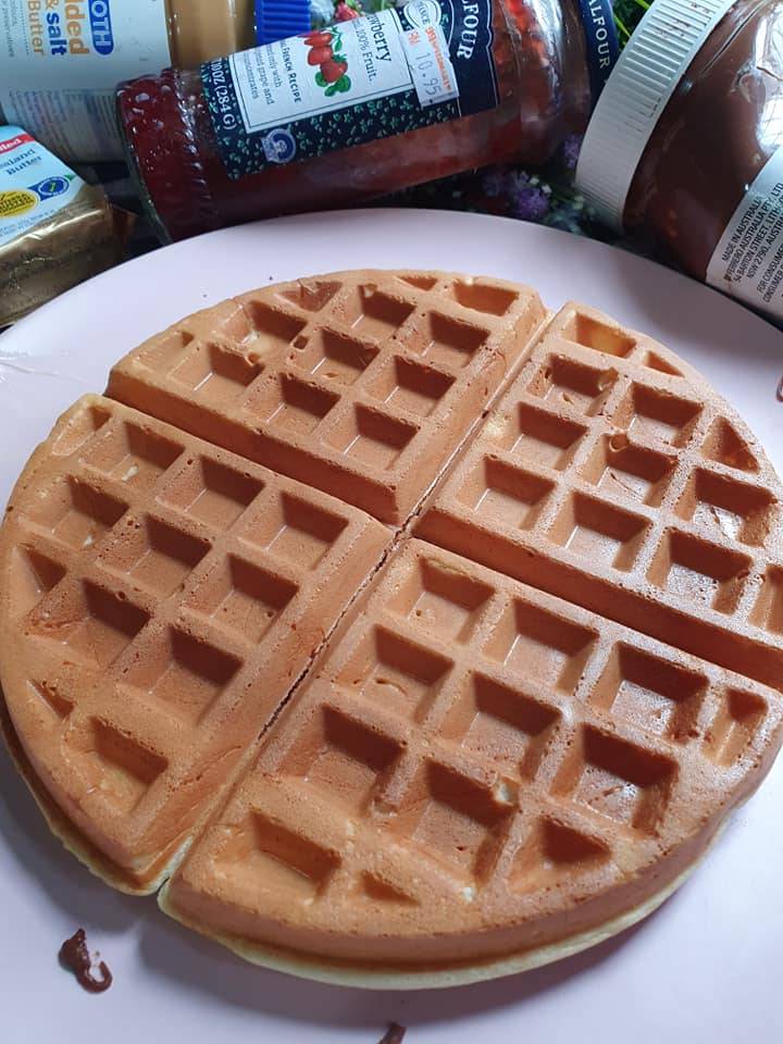 Empat Langkah Nak Buat Waffle Yang Rangup & Tidak Lembik