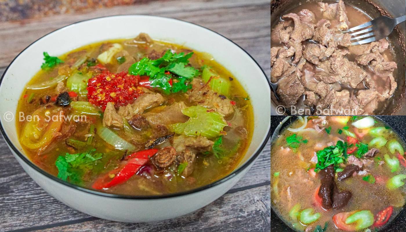 Petua Masak Sup Daging Siam Yang Sedap, Cepat Empuk & Tak Guna Banyak Minyak