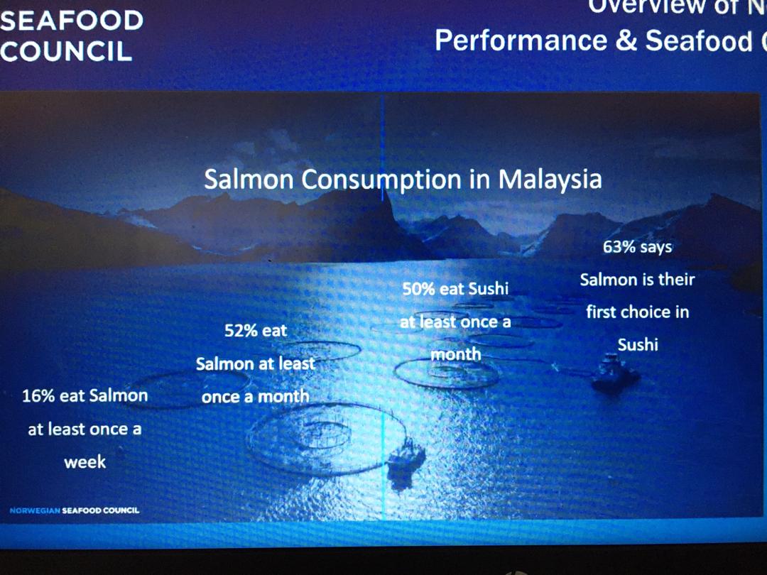 Salmon Dan Fjord Trout Norway Jadi Fokus Sajian Tengah Hari Oleh Majlis Makanan Laut Norway
