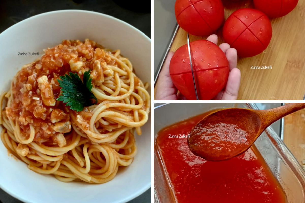 Cara Buat Sos Spaghetti Homemade, Rasanya Lebih ‘Fresh’ & Menyelerakan