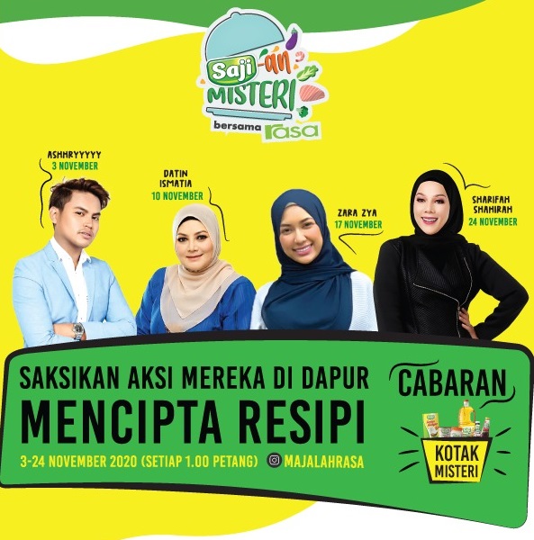 Saji-an Misteri; Masak, Kongsi & Menang Melabuhkan Tirai