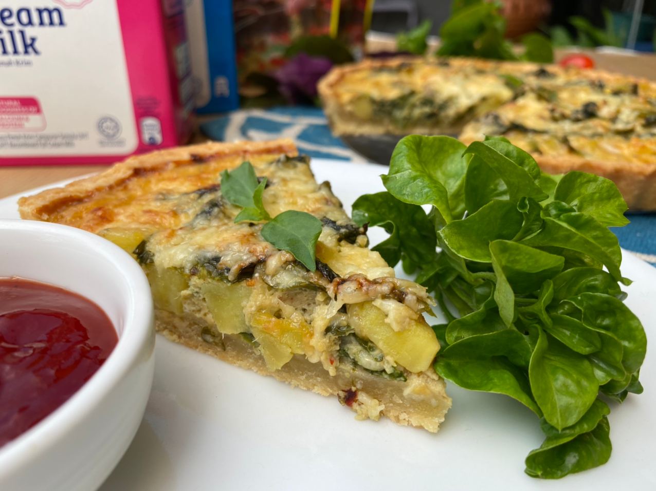 Cuba Resipi Quiche Bayam Dan Keledek & Rebut Peluang Menangi Wang Tunai RM280,000!