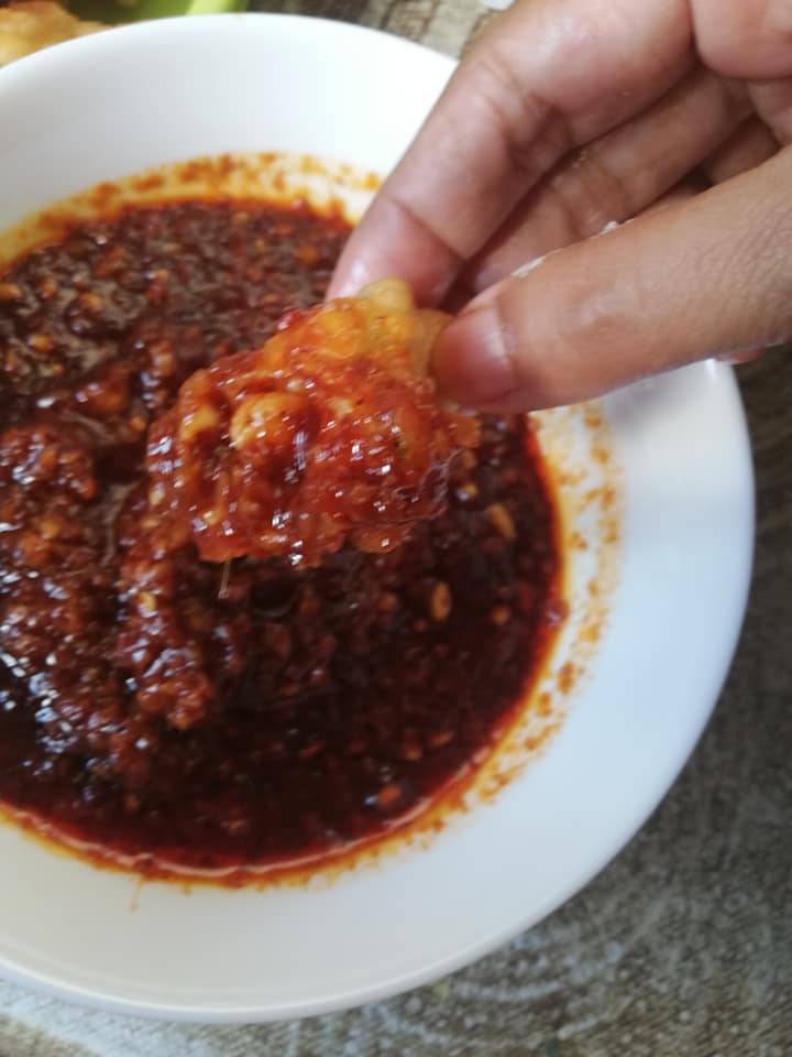 Resipi Cucur Udang Jagung & Kuah Kacang Tanpa Santan