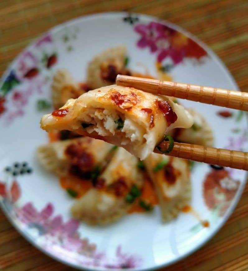 Resipi Dumpling Goreng Homemade Guna Isi Ayam. Mudah &#038; Tak Guna Banyak Bahan
