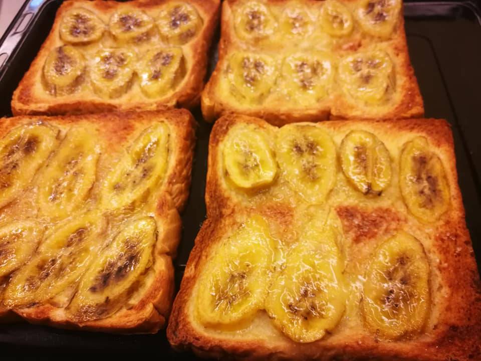 Resipi Roti Pisang Bakar Untuk Minum Petang. Sedap, Mudah & Sangat Berbaloi