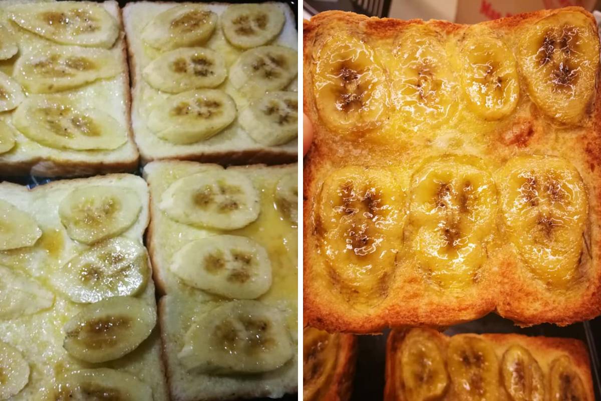 Resipi Roti Pisang Bakar Untuk Minum Petang. Sedap, Mudah & Sangat Berbaloi