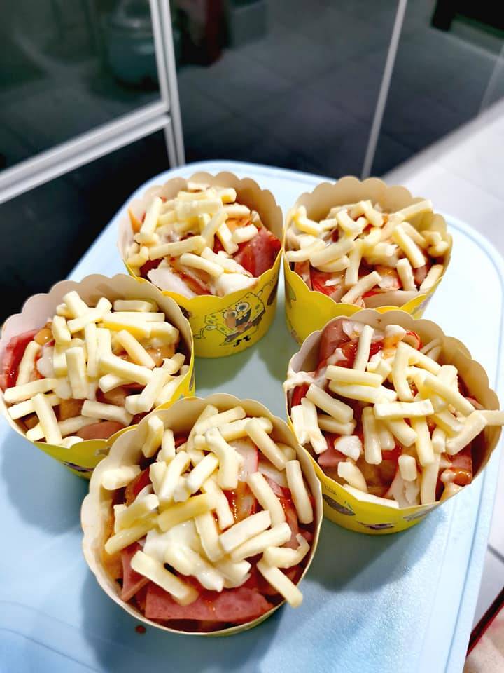 Cara Buat Mini Cup Pizza Menggunakan Air Fryer. Mudah!