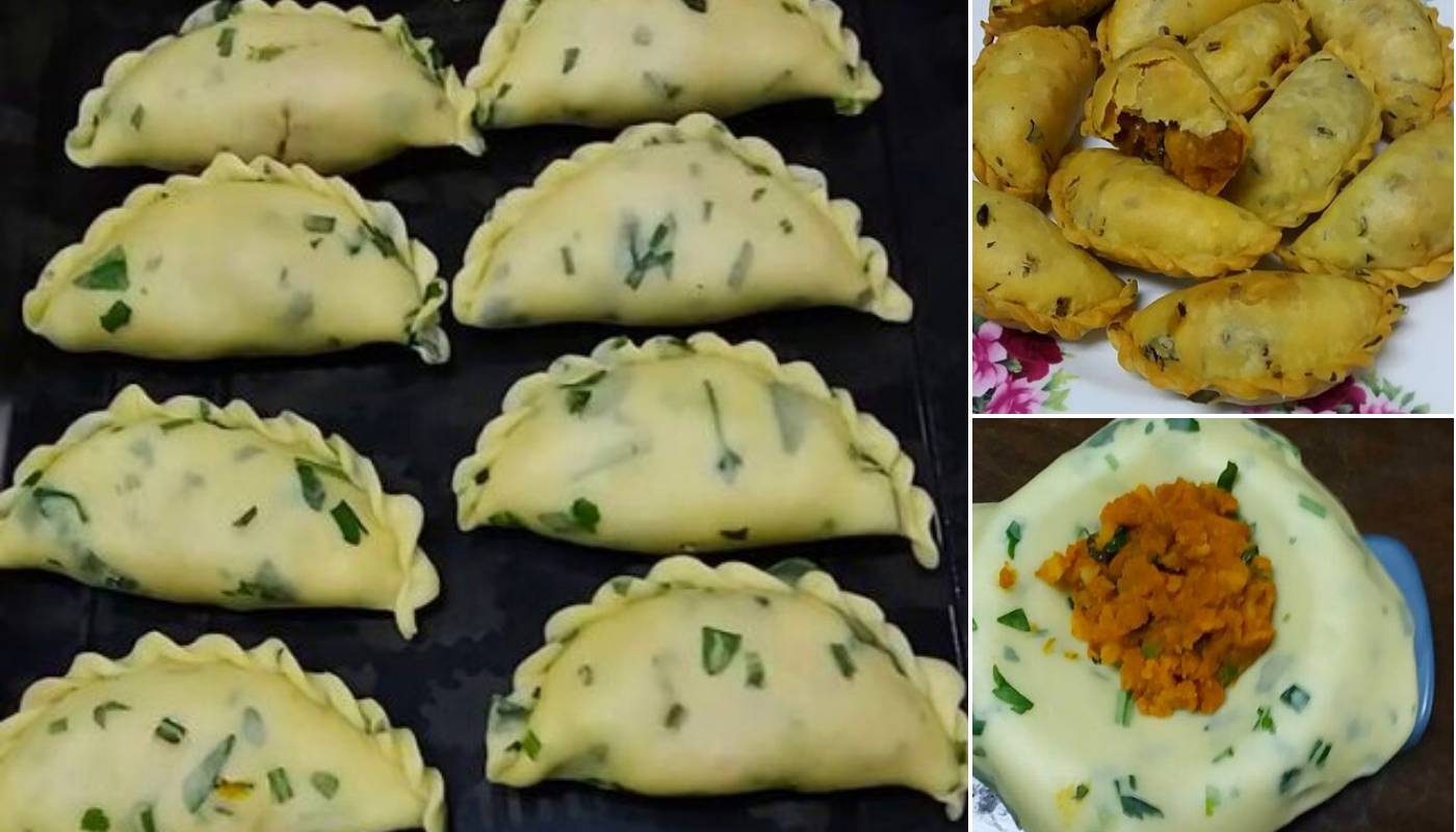 Begini Cara Buat Kulit Karipap Kentang Daun Sup. Memang Sedap & Wangi