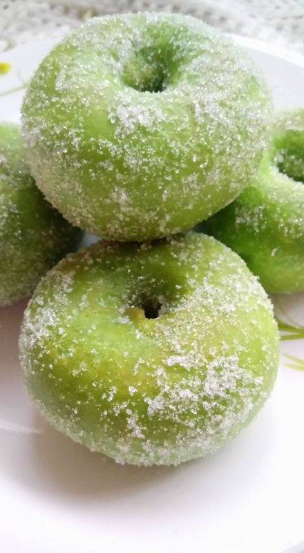 Tambah Susu Tepung. Ini Rahsia Hasilkan Donat Pandan Yang Sedap & Gebu