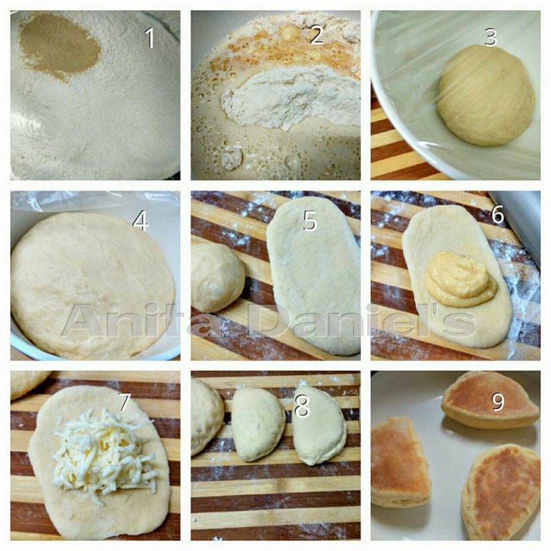 Cara Buat Roti Kastard Menggunakan Kuali. Memang Sedap!