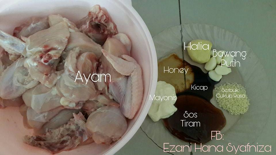 Resipi Ayam Perap Mayo Sedap &#038; Tak Guna Banyak Bahan