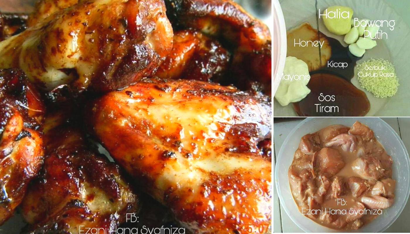 Resipi Ayam Perap Mayo Sedap &#038; Tak Guna Banyak Bahan