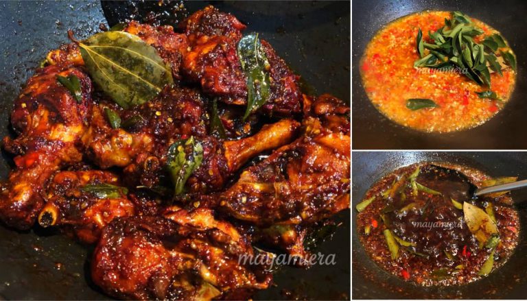 Cara-Cara Masak Ayam Penyet & Sambal Yang Sedap.
