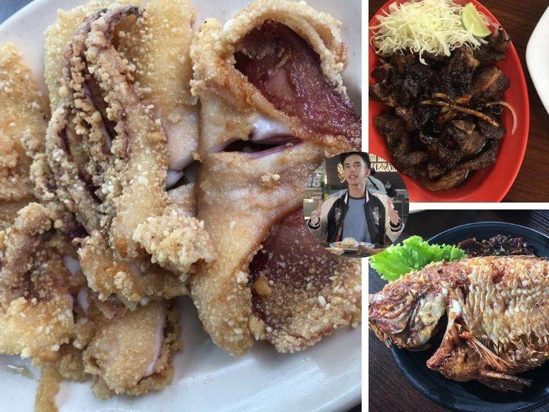 Nasi Kukus Sotong Besar & Kambing Bakar Di Restoran Nasi Kukus Sotong Besar Memang Padu Rasa. Gerenti Ketagih Nak Makan