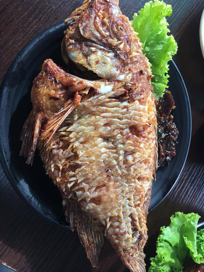 Nasi Kukus Sotong Besar & Kambing Bakar Di Restoran Nasi Kukus Sotong Besar Memang Padu Rasa. Gerenti Ketagih Nak Makan