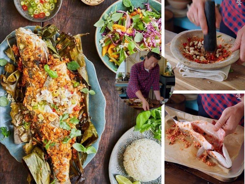 Resipi Ikan Bakar Ala Malaysia Jamie Oliver Buat Netizen Terliur