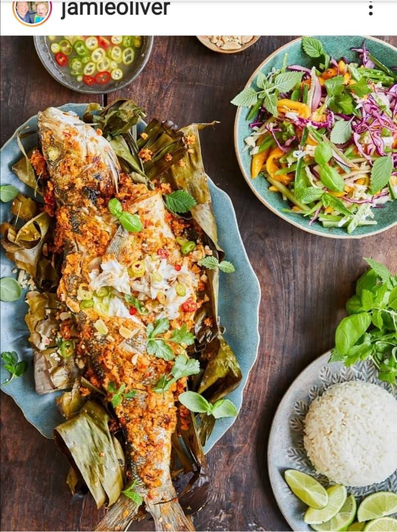 Resipi Ikan Bakar Ala Malaysia Jamie Oliver Buat Netizen Terliur