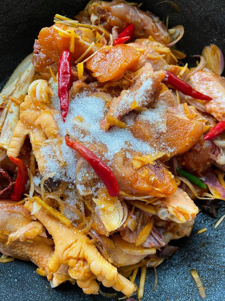 Cara Masak Ayam Singgang Kelantan Yang Mudah, Cepat & Menyelerakan