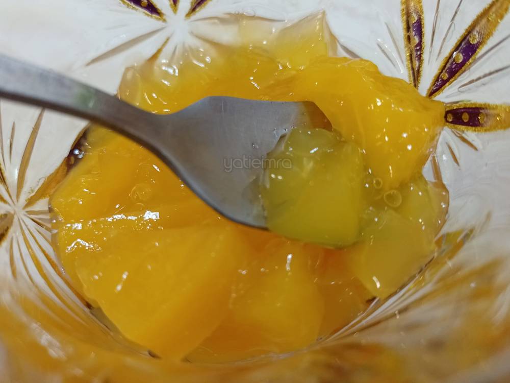 Sedapnya Agar-Agar Sedut Oren Sunquick & Pic. Rasa Nyaman Di Tekak!