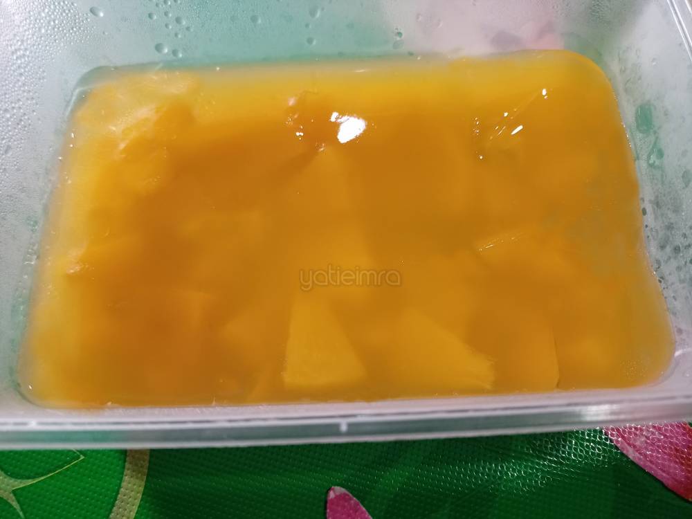 Sedapnya Agar-Agar Sedut Oren Sunquick & Pic. Rasa Nyaman Di Tekak!
