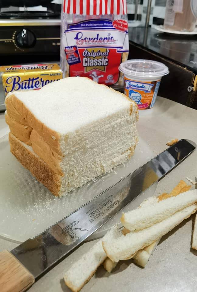Guna 3 Bahan Je. Ini Resipi Roti Bakar Ala Kopitiam Super Lazat & Mudah