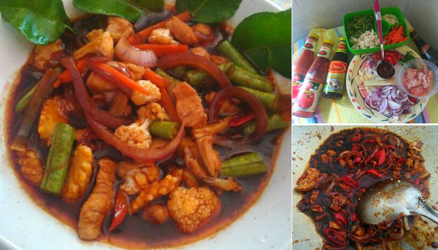 Cara Masak Ayam Paprik Sedap Macam Dekat Warung Thailand