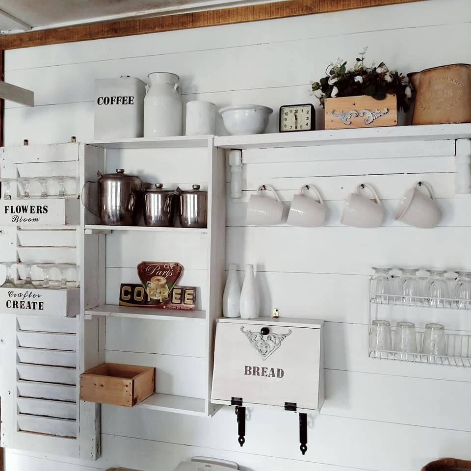 Projek Coffebar 100% Daripada Bahan Terpakai, Kreatif & Buat Dapur Nampak Wow
